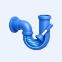 Icono 3D de desatascos